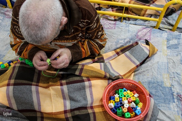 جهادگران مهمان خانه سالمندان بیرجند