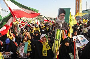 तेहरान में "बशारते नस्र" मार्च